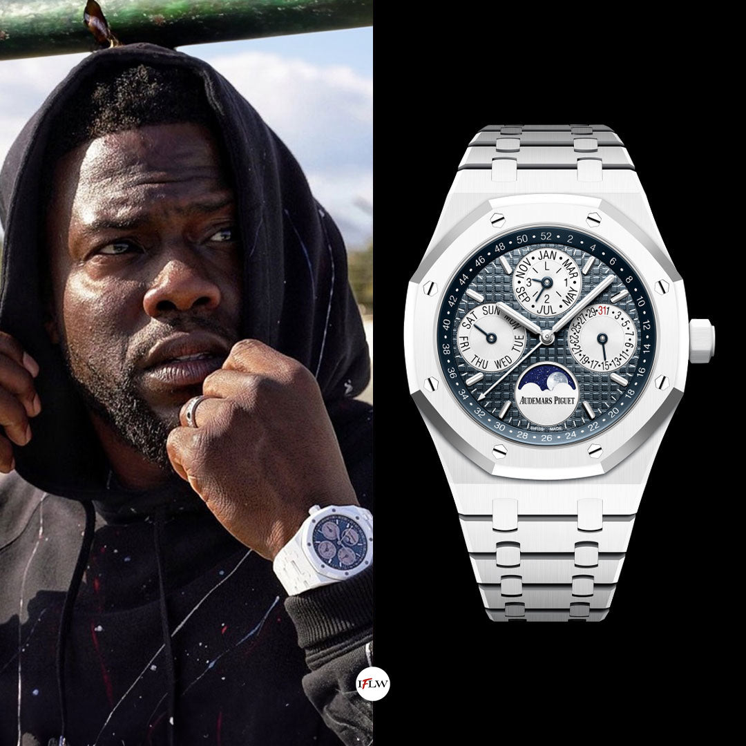 Celebrities With Audemars Piguet Royal Oak White Ceramic 26579CB – IFL  Watches