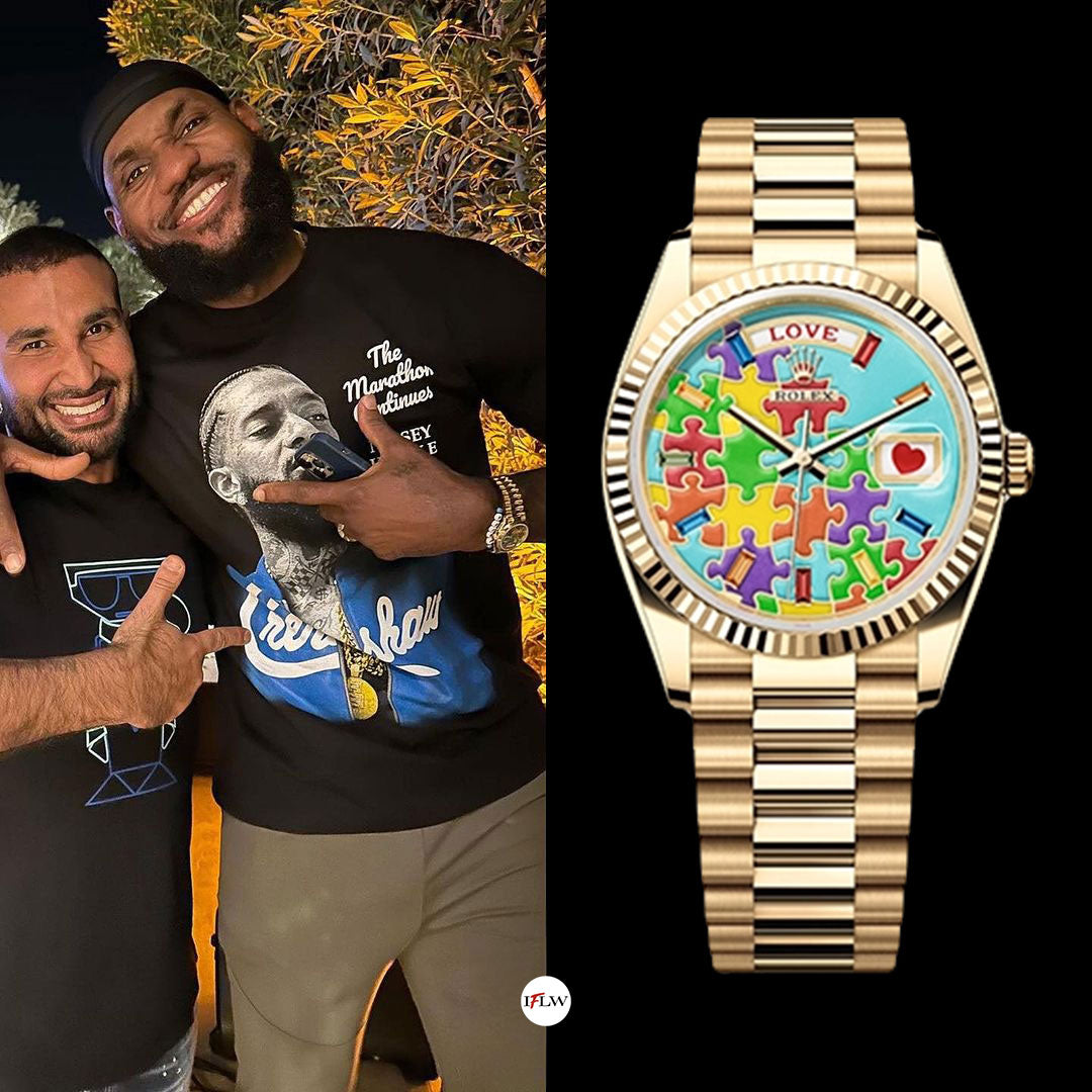 LeBron James' Pink Gold Timepiece: Watches That Give Back – The
