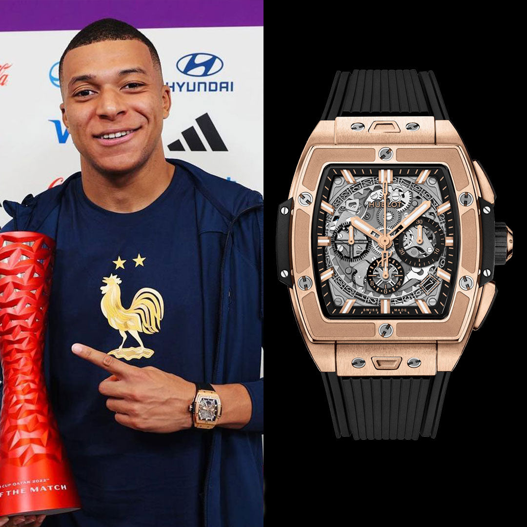 Kylian Mbappe with His Lovely Hublot Watches – IFL Watches