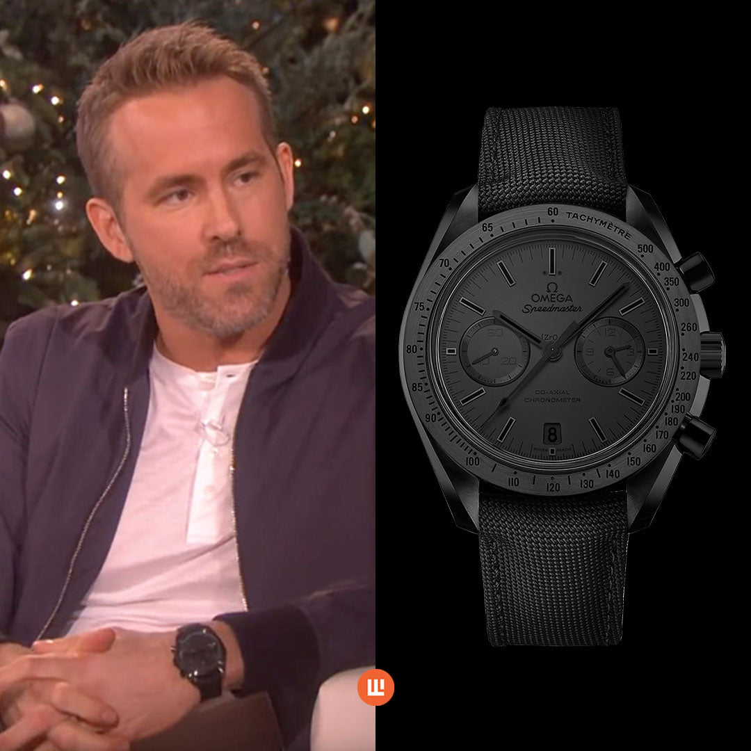 Ryan Reynolds Watch - Omega Speedmaster Dark Side of  the Moon 311.92.44.51.01.005