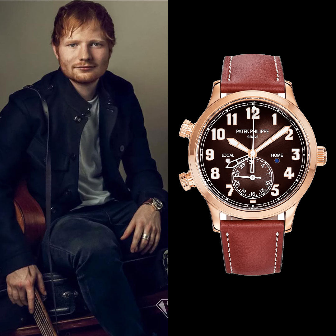 Insane Luxury - Ed Sheeran wears a Patek Philippe]