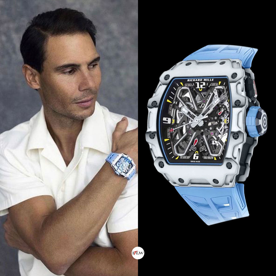 Only Watch 2015 - a prototype of Richard Mille RM 27-02 Tourbillon Rafael  Nadal actually worn and tested by Rafa - Monochrome-Watches | Cool watches,  Watches for men, Richard mille