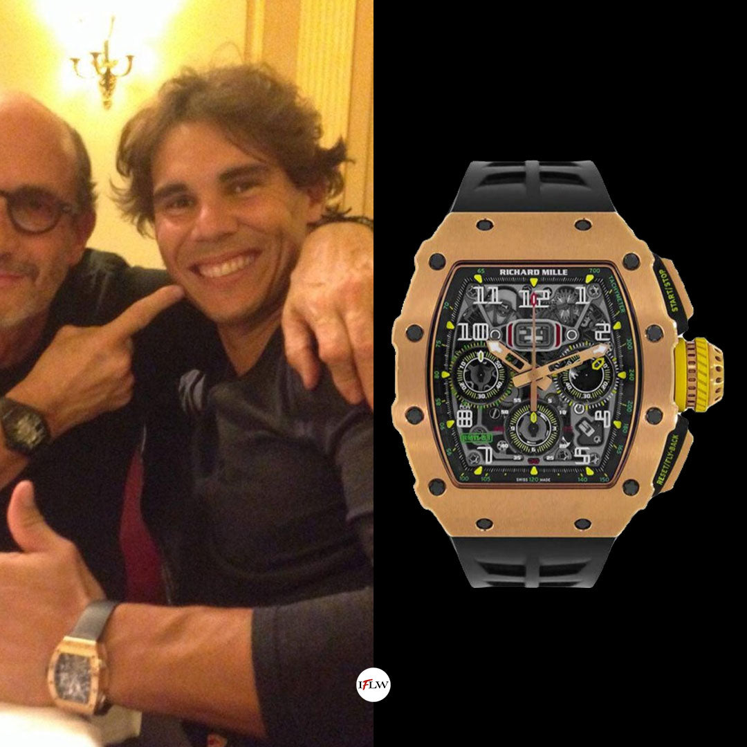 Tennis Player Rafael Nadal Watch Collection
