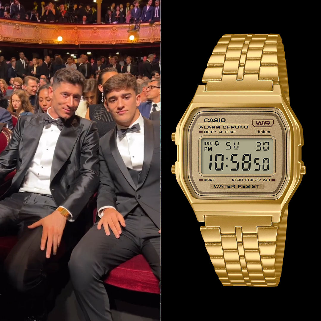 Robert Lewandowski's £60 vintage gold Casio watch won the Ballon d