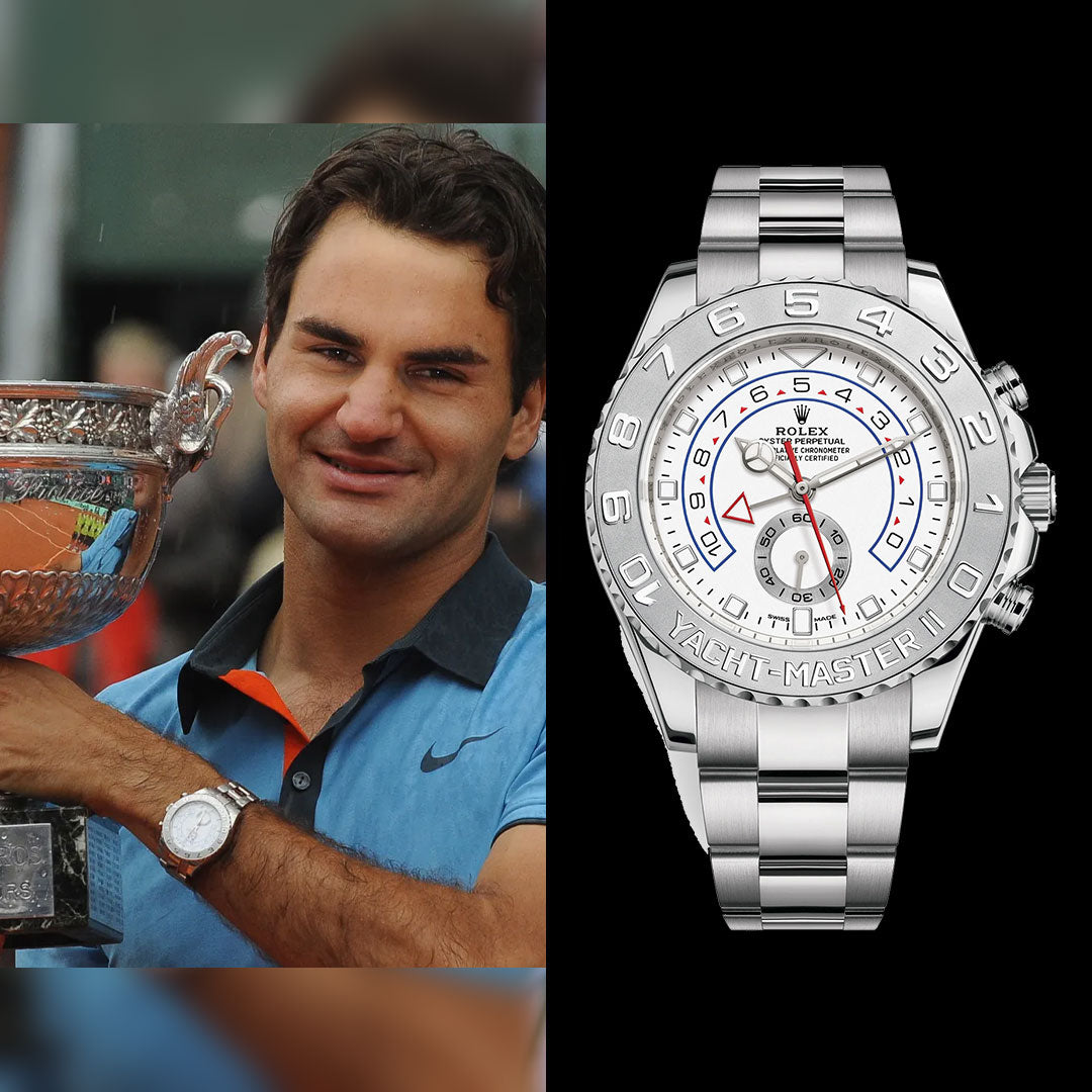 Roger and Mirka Federer's Rolex Watches | The Watch Club by SwissWatchExpo