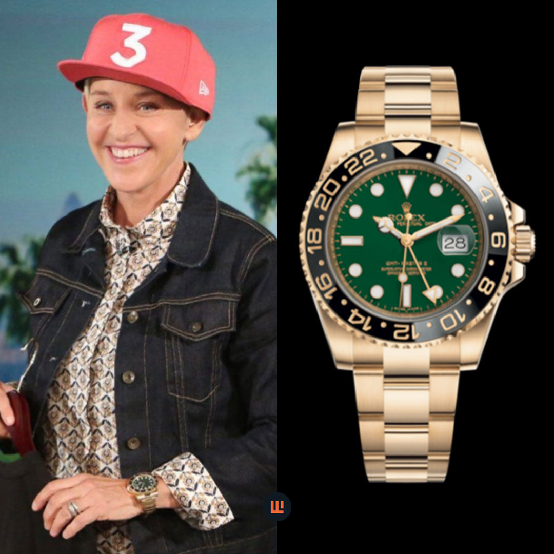 WATCHSPOTTING: Ellen, Patek, Omega and Ryan Reynolds