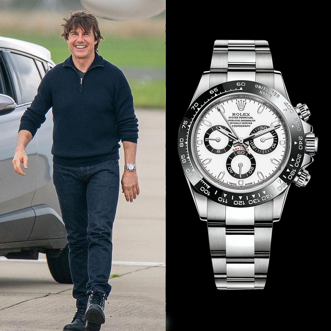 Tom Cruise Watch Collection - Rolex Daytona ‘Panda’ 116500LN