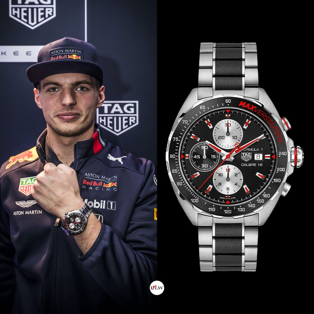 F1 Driver Max Verstappen Watch Collection