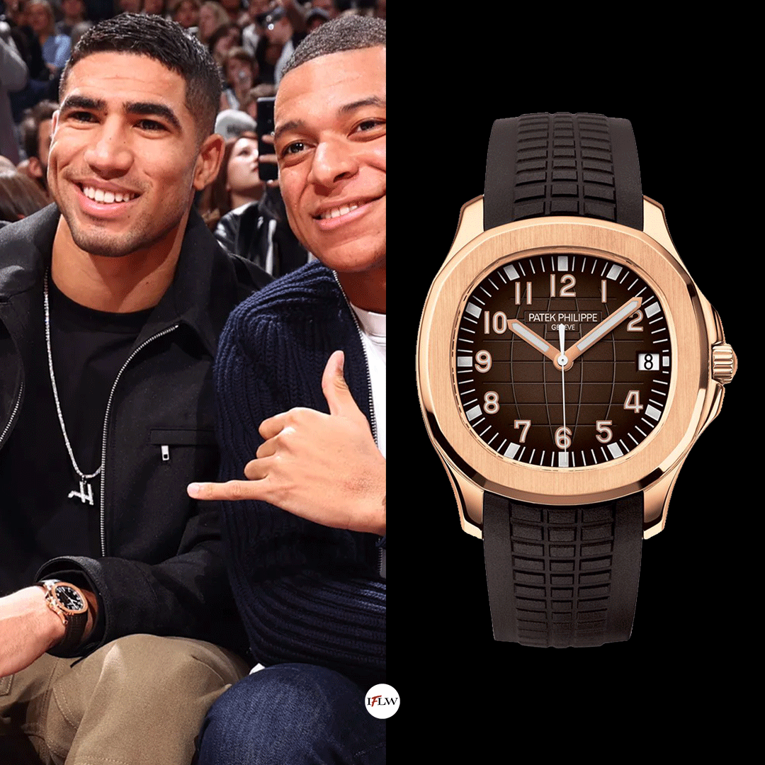 Achraf Hakimi Watch Showcase: Horology Meets Soccer Royalty – IFL Watches