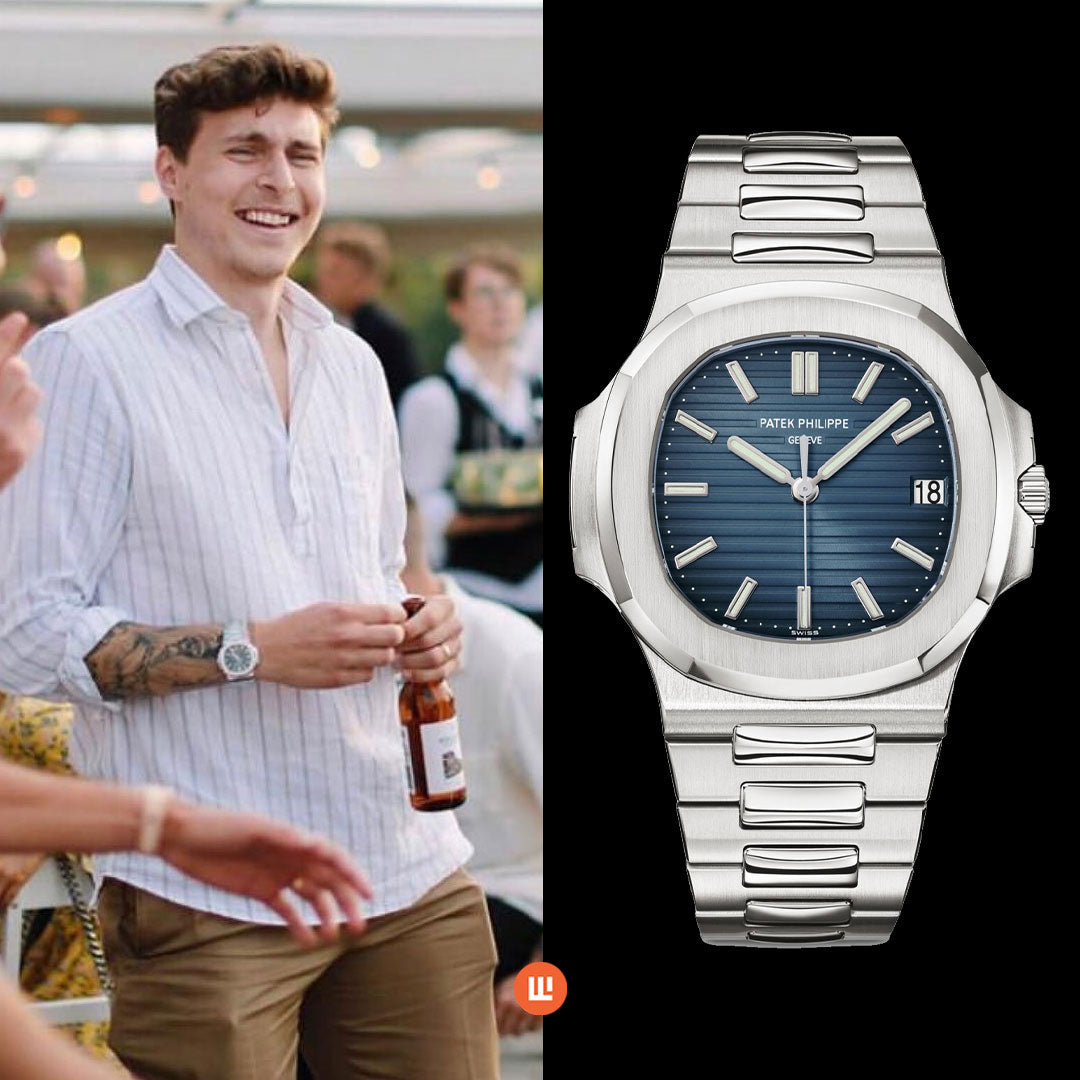 Victor Lindelöf wears Patek Philippe Nautilus 5711/1A