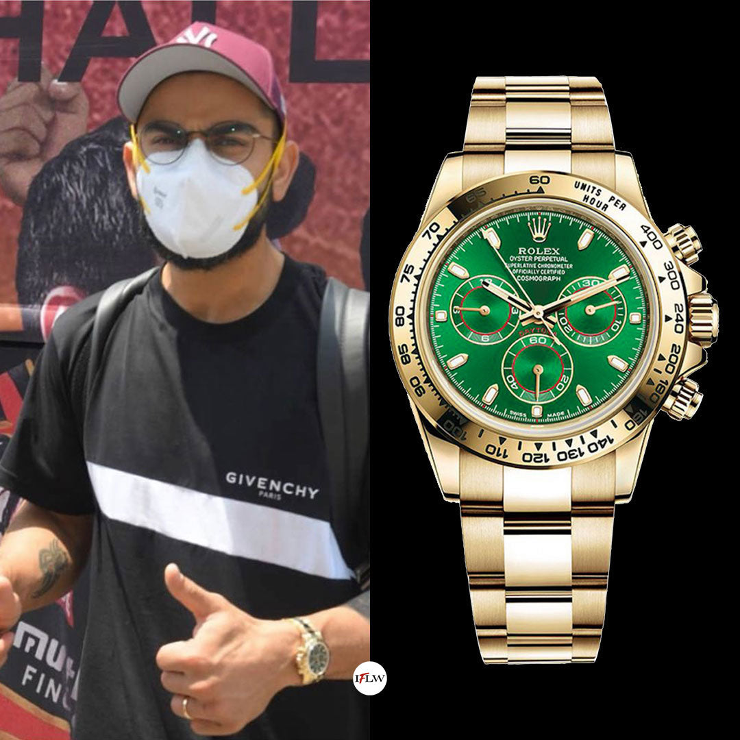 The epic green gold Daytona! Is it true Green is the new Blue