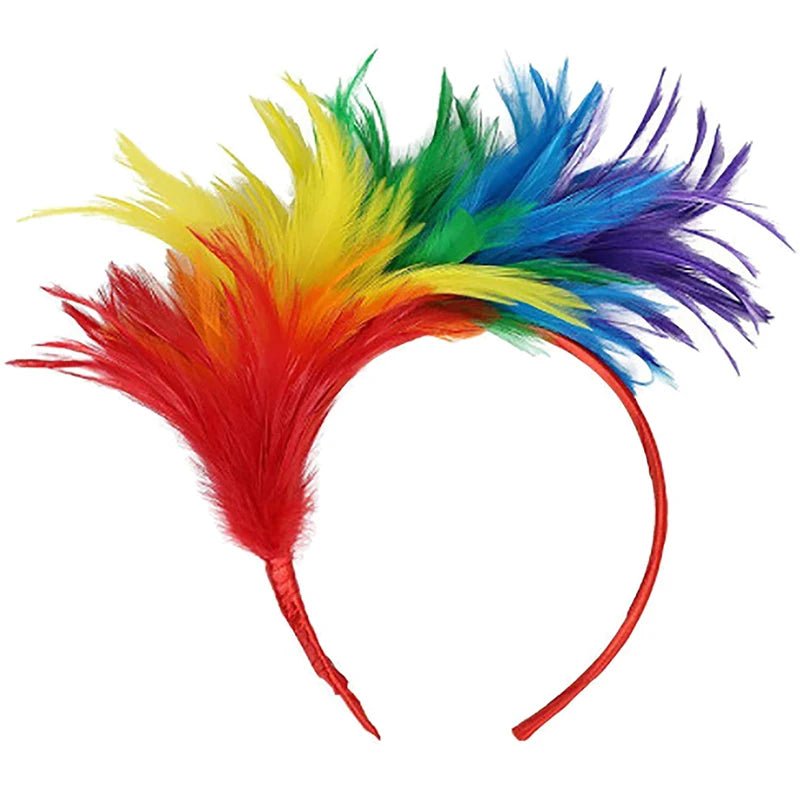 Tiara adorno - PLUMAS RETRÔ - Carnaval