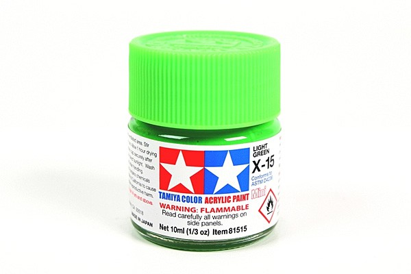 Tamiya Acrylic Mini X22, Clear 10ml Bottle