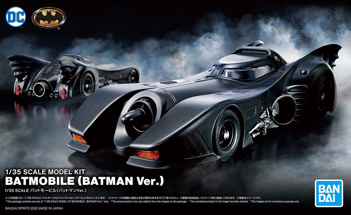 Bandai 1/35 Batman 1989 Batmobile (Batman Ver.) 4573102621856 – OEShop