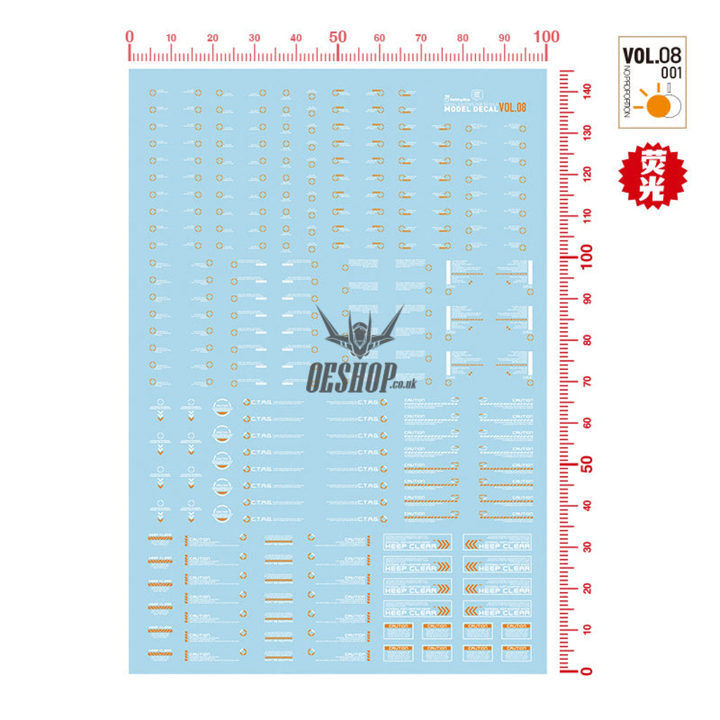 HobbyMio VOL.01 Model Decals Generic Pattern With UV Options - OEShop