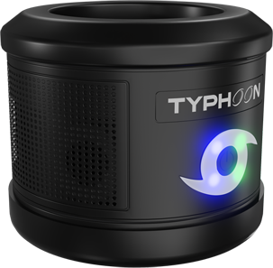 logo garden of popular tumbler brands that typhoon speaker works with