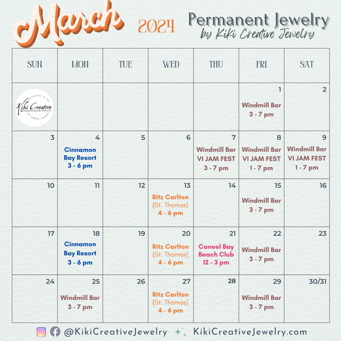 march 2024 permanent jewelry