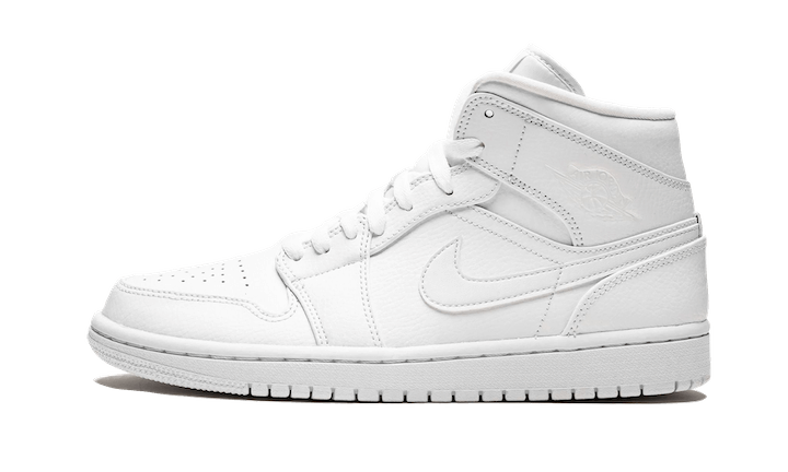 Jordan 1 Mid Triple White – LIMITED