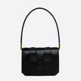 Woven Square Shoulder Handbag