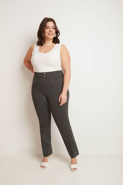 Buy Style & Co women tummy control pull on straight leg pants deep