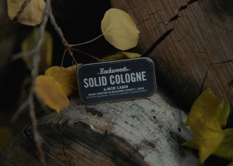 The Mod Cabin Backwoods Solid Cologne - natural solid cologne