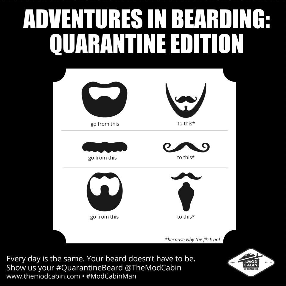 quarantine beard style guide