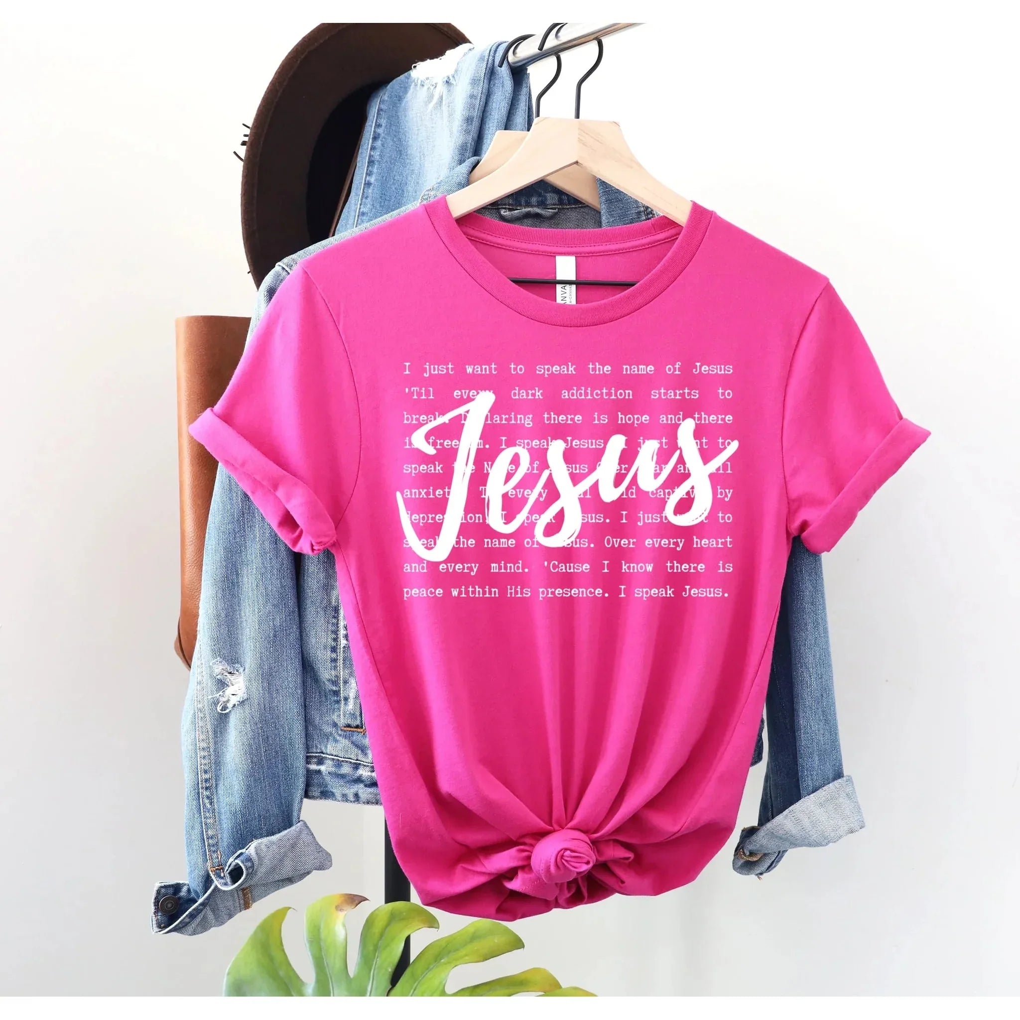 I speak Jesus Graphic Tee