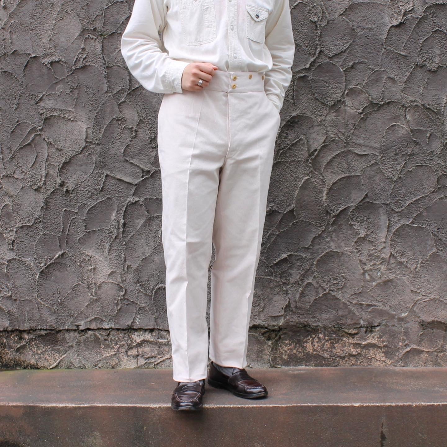 試着のみ アナトミカ BAGATELLE PANTS LINEN 40-