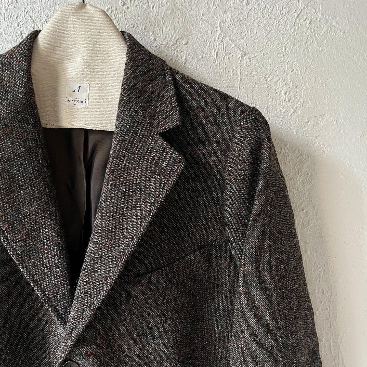 ボタニカル ミディアムベール ANATOMICA CHARLY TWEED MELANGE