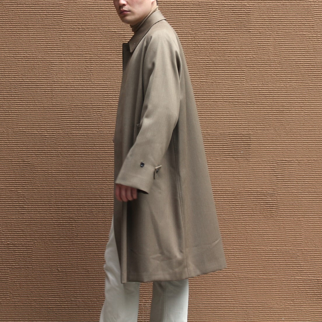 Single Raglan Coat ⅵ Covert Cloth