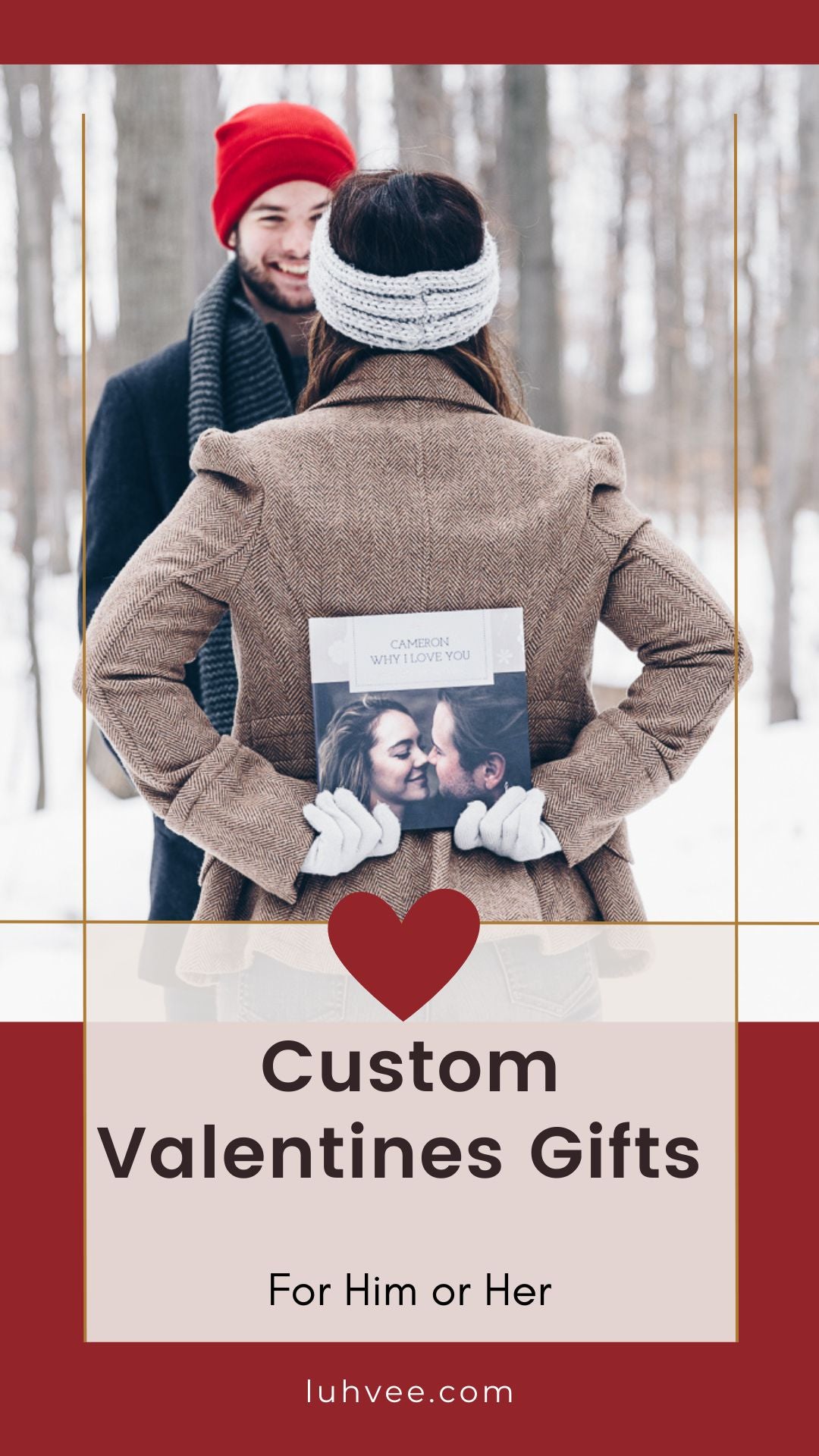 Custom Valentines Gifts For Him or Her By Luhvee Books