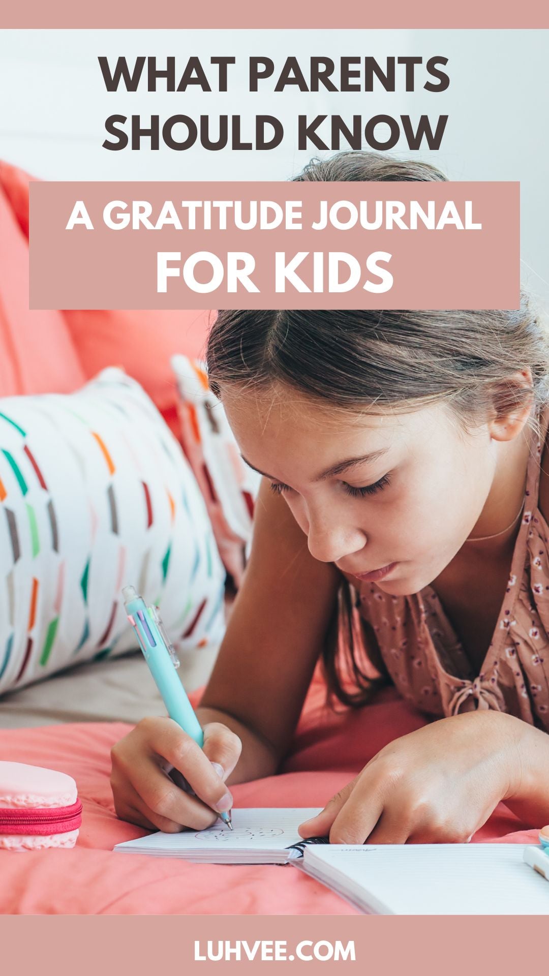 A gratitude journal for kids