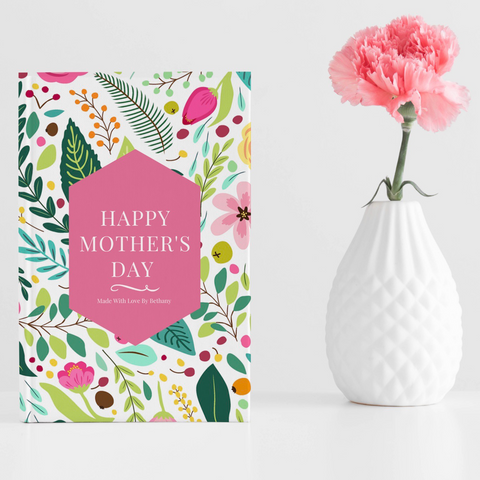 Happy Mothers Day personalized book by Luhvee Books.