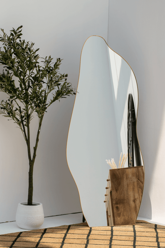 Eve Frameless Irregular Wall Mirror with Backlit LED (3 Sizes)