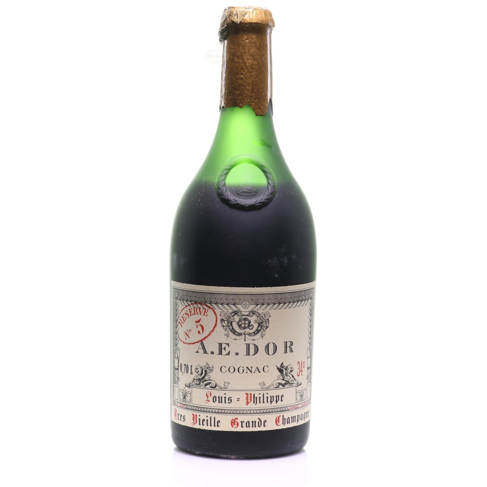 A.E. Dor Vieille Reserve No. 5 Grande Champagne Cognac 1840 – Old