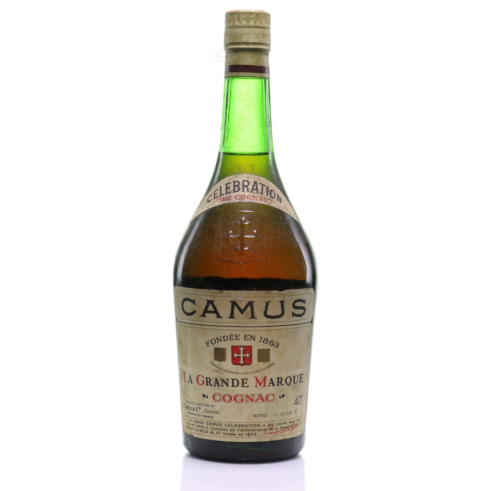 Camus & Co Cognac (Mid-1950s, Aged 40 Years) – Old Liquors