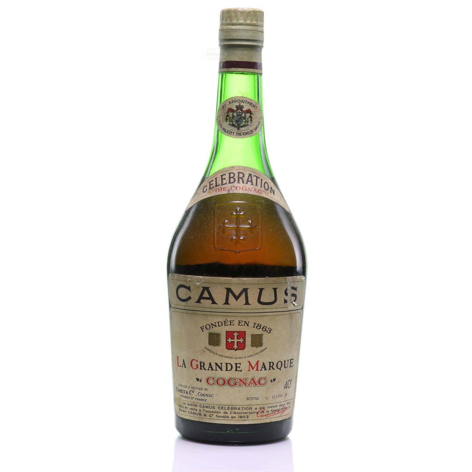 Camus & Co Cognac (Mid-1950s, Aged 40 Years) – Old Liquors