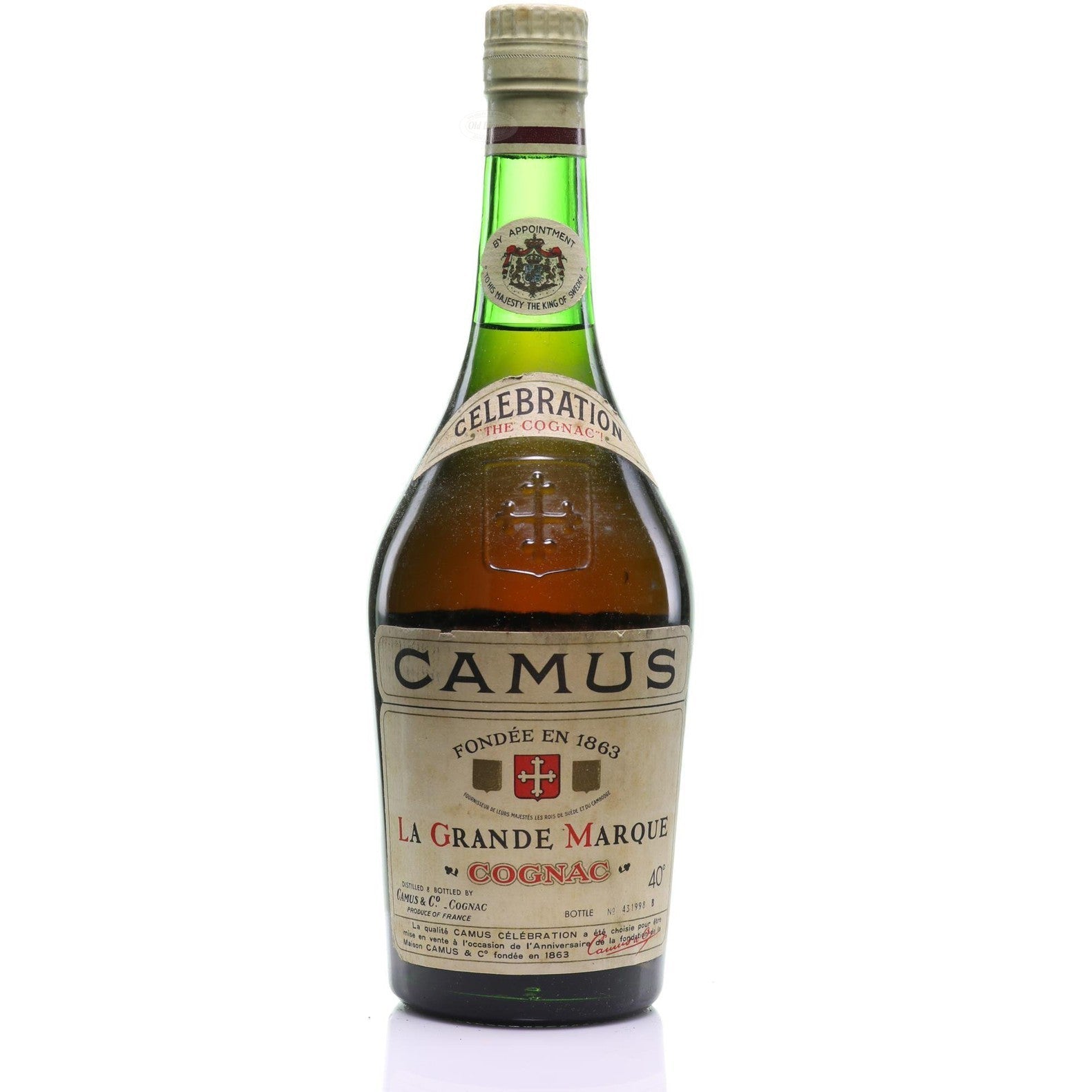 1910 La Grande Marque Camus & Co. 40 Year Old Cognac – Old Liquors