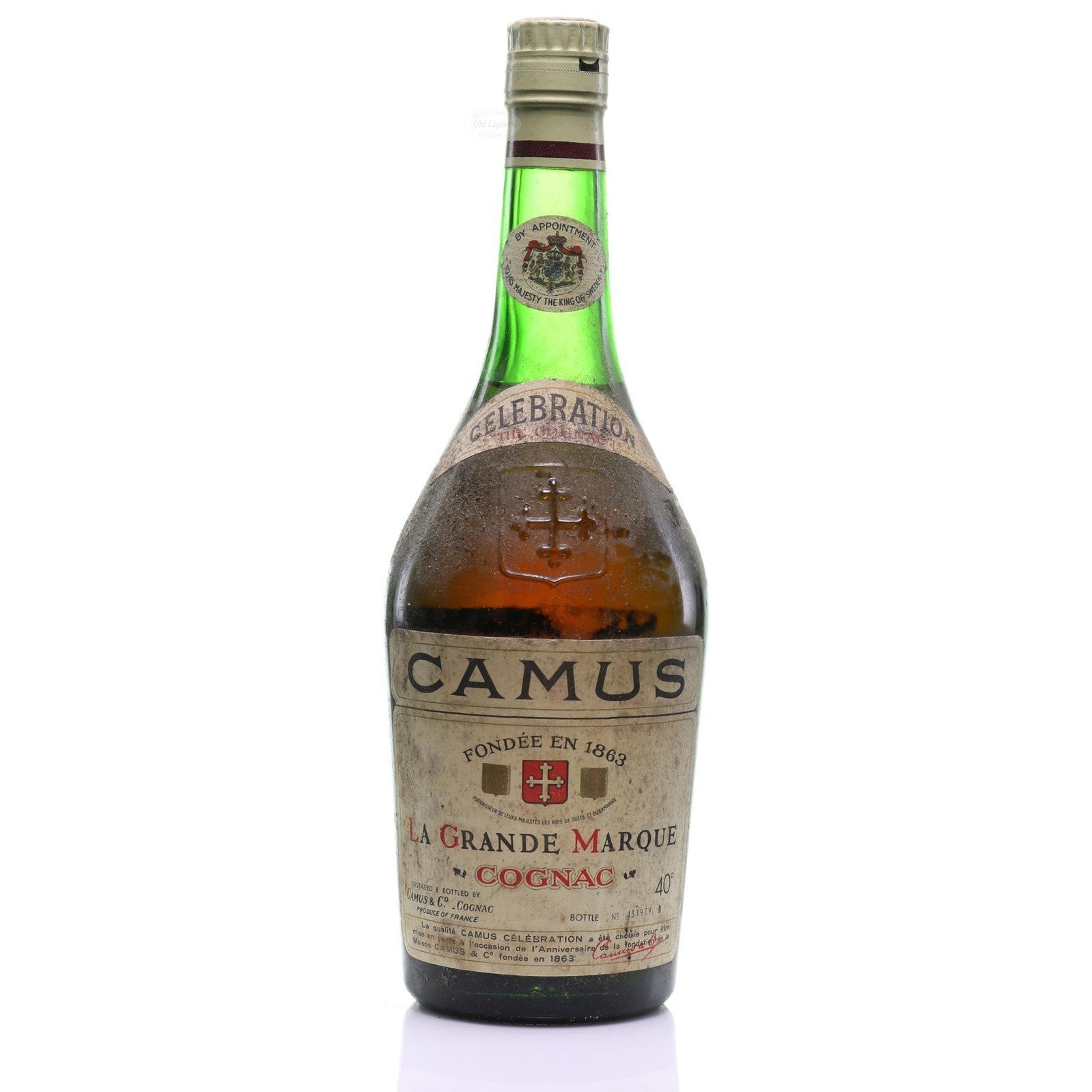 Camus & Co Cognac (Mid-1950s, Aged 40 Years) – Old Liquors