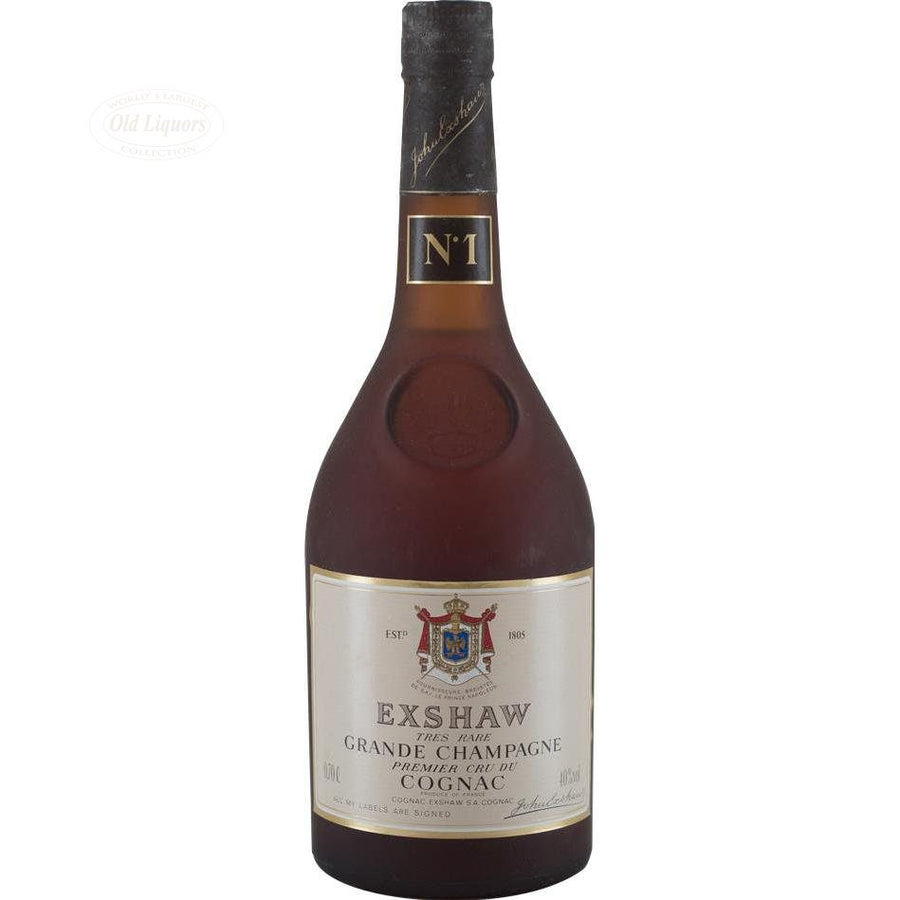 Cognac Exshaw N°1 Très Rare Grande Champagne