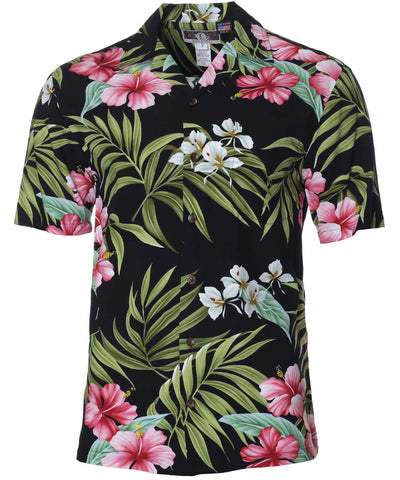 Short Sleeves Hawaiian Rayon Shirt Nalani