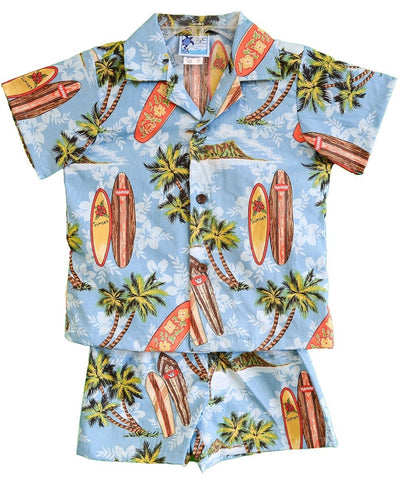 Boys Clothing Set Toddler Aloha Surf - ShakaTime