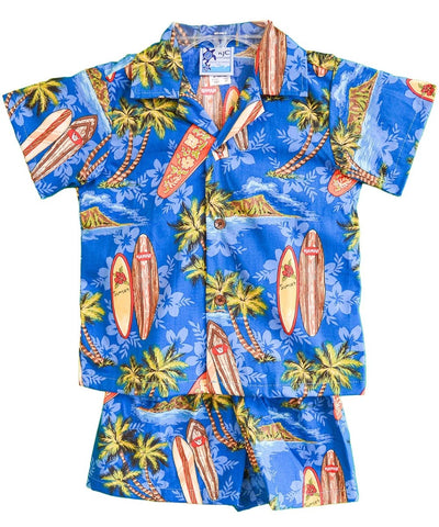 Boys Clothing Set Toddler Aloha Surf - ShakaTime
