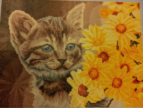 Diamond Painting Schweiz, 30x40, Diamantbilder, Diamant Painting, Schweiz - Katze