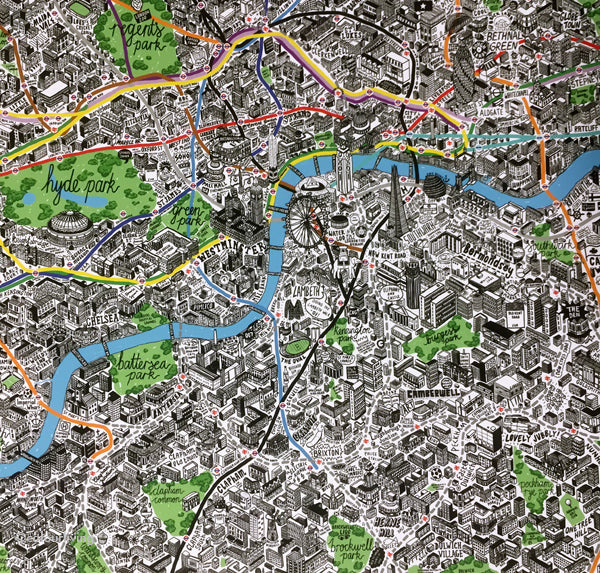 London map - Jenni Sparks