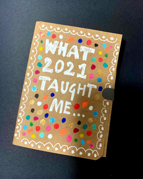 Zine, What 2021 taught me, creativity