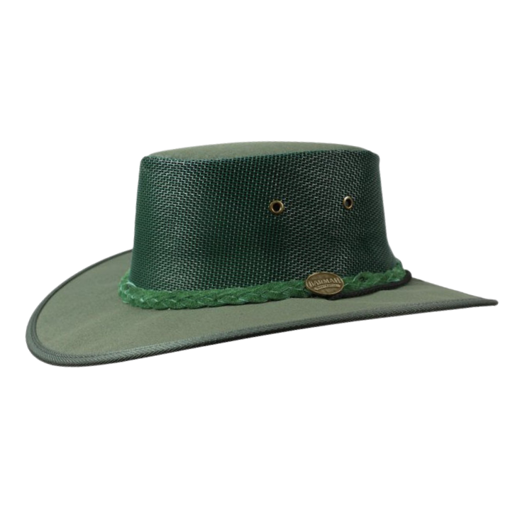 Barmah Hats Canvas Drover Hat 1057BE / 1057KH / 1057BR / 1057BL