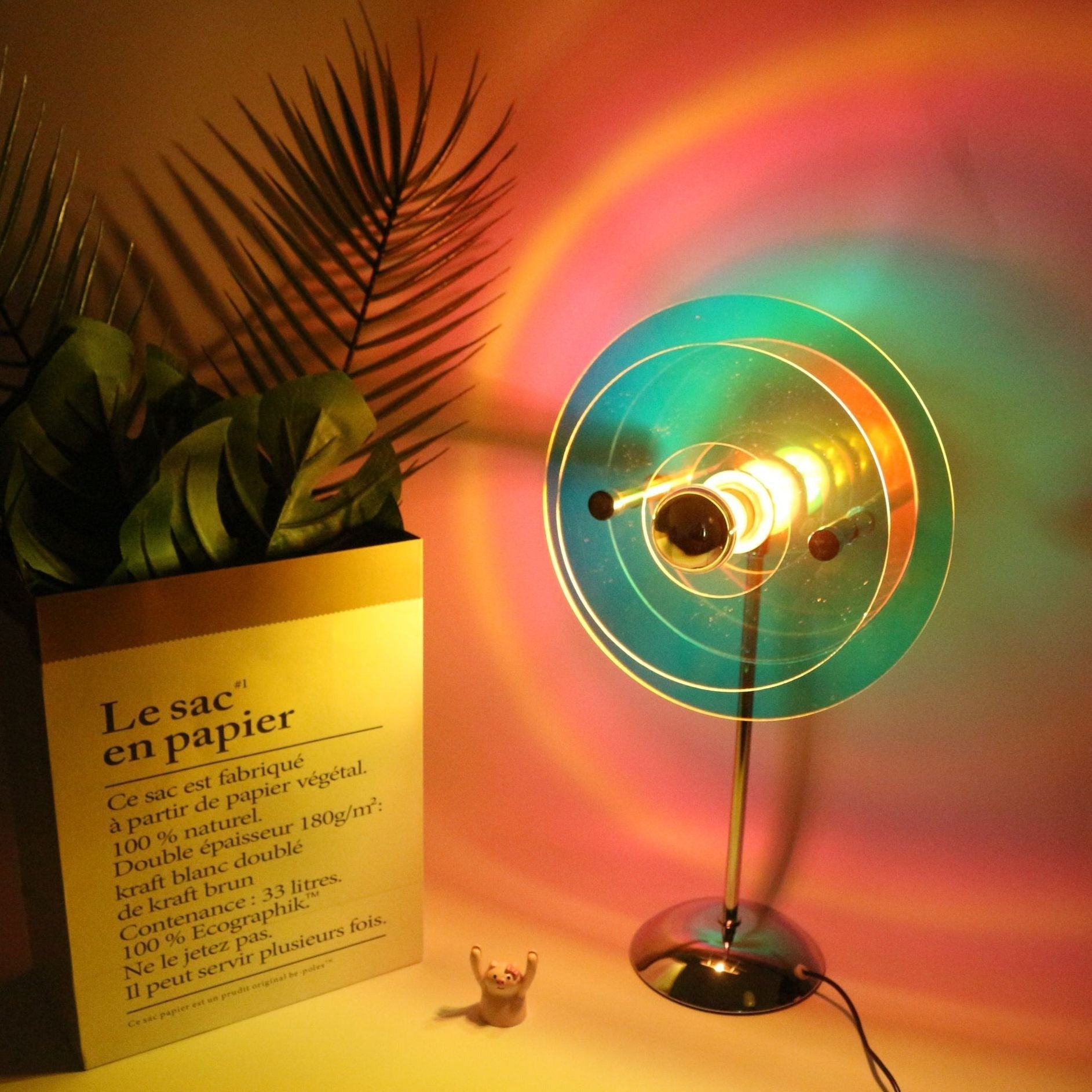 Geruïneerd conservatief Boost Bauhaus-inspired Retro Aura Sunset Lamp - Rumi Living