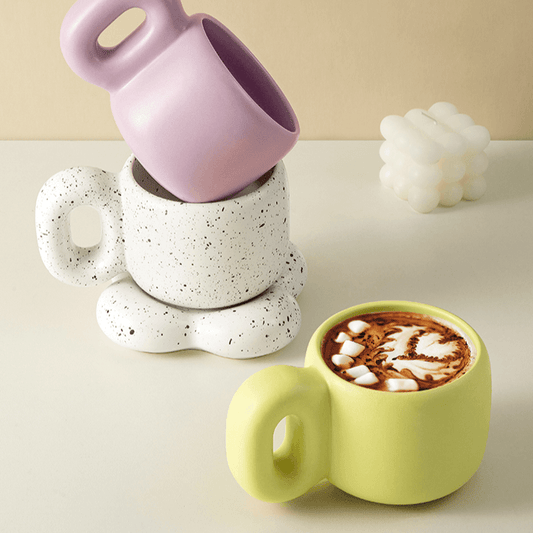 Kawaii Chubby Mugs, Coffee Cups With Trays, Cute Coffee Cup, Tea  Cups，Coffee Mug，Cute Mugs，300 Ml Ce…See more Kawaii Chubby Mugs, Coffee  Cups With