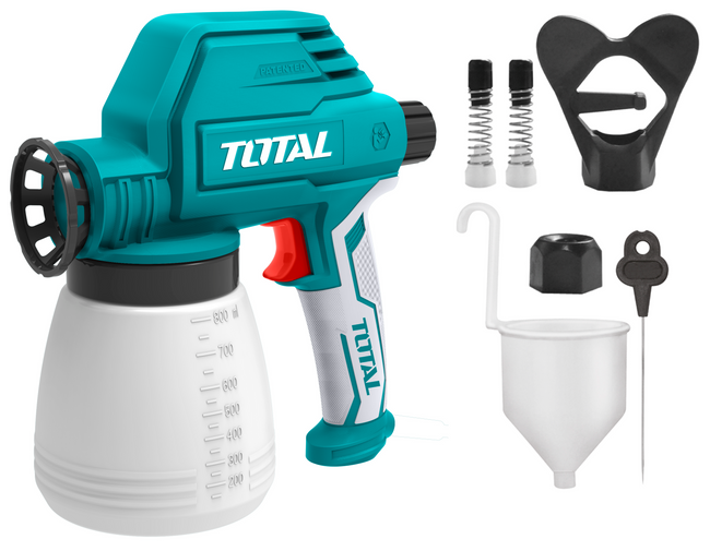 UNBOXING Pistola electrica Total 350w Spray Gun. Pintar sin